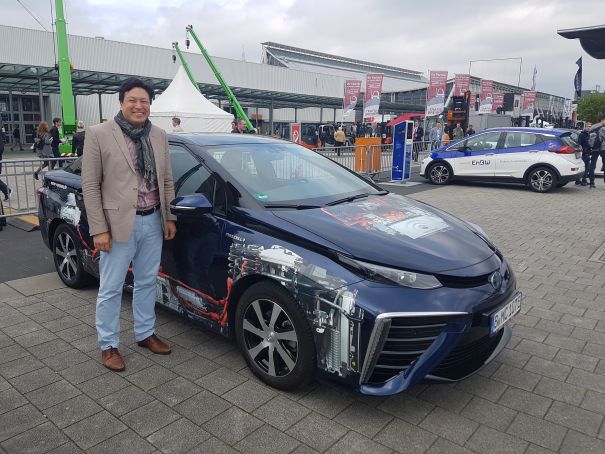 Hannover Messe Toyota Mirai Hydrochan mortimer schulz