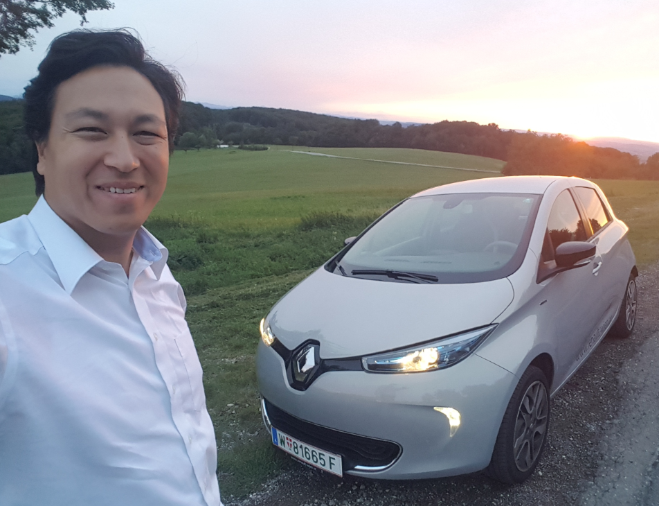 hydrochan other energytours blog vienna tulbinger kogel renault zoe sundown sunset