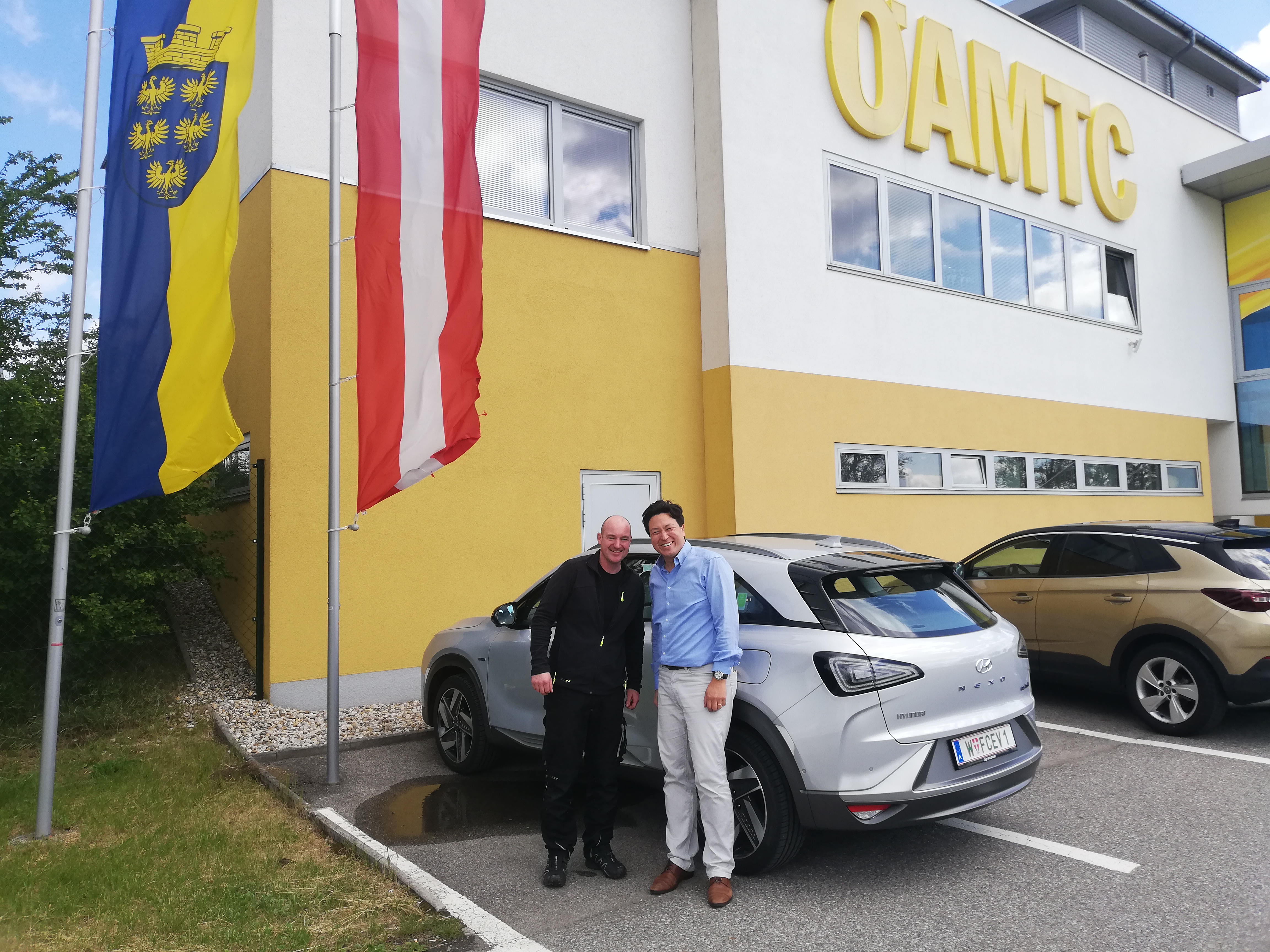 hyundai-nexo-range-test-hydrochan-Vienna-Offenbach-Innsbruck wachauring melk öamtc stefan eigner mortimer hydrochan schulz opel